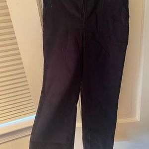 Boys size 6 navy blue corduroy plants
